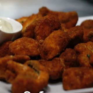 Champiñones Empanados