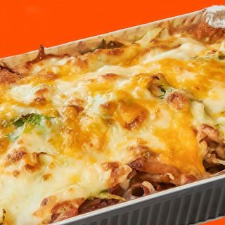 ptata con carne gratinado