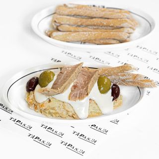 La ensaladilla Rusa del Tapas24 con ventresca de atún 