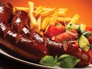 Meniu Cârnați țărănești 2buc+ cartofi