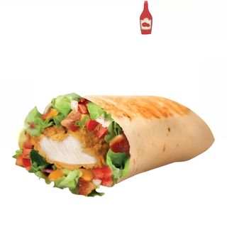 Menu Wrap Spicy Chicken Mayonnaise