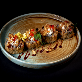 442.uramaki tobiko fritto(4pz)炸鱼子大卷