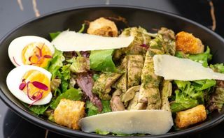 Frango Ceaser Salad.