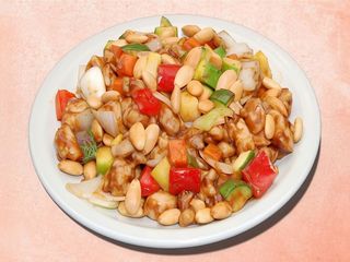 56.Pollo con almendras