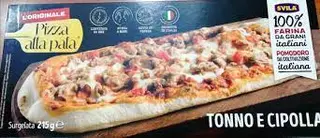 Pizza alla pala tonno e cipolla