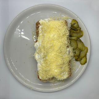 Pohovane slane palačinke sa šunkom i sirom