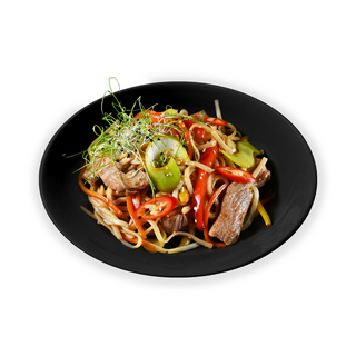 Удон з курячим філе (300г)