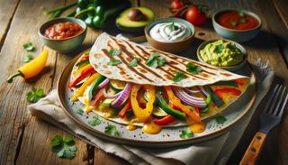 Quesadilla vegetală