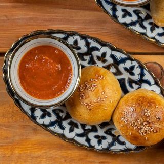 Самса с курицей и сыром (150/50 гр.)