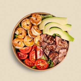 Кето BLT с Тигрови Скариди