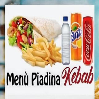 Menù doppia piadina kebab