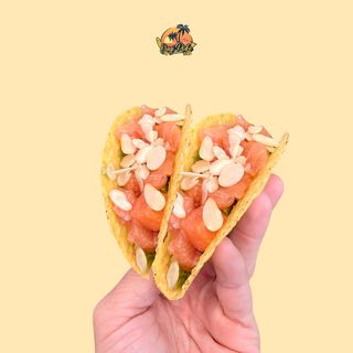 Salmon tacos