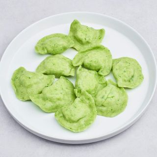 Pierogi Szpinakowe Z Serem