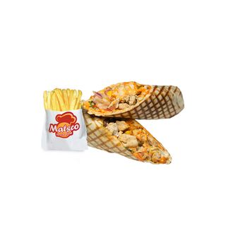 Dürüm poulet tikka