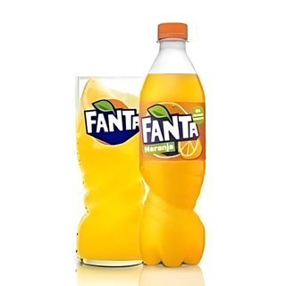 Fanta naranja botella 500ml.