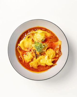Wontony z Krewetkami w Sosie Chili