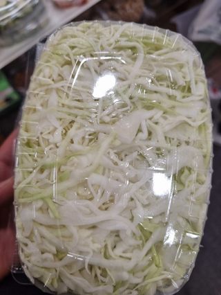 Crauti bianco pulito vaschetta 250 gr