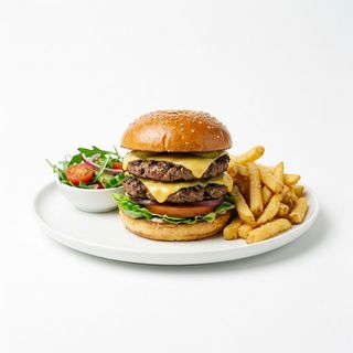 Hamburguesa Doble