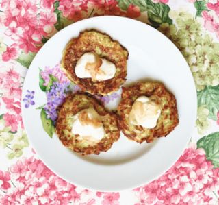 Оладьи  из кабачков