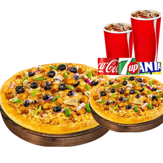2 Pizza Mediana Combo