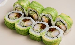 Uramaki krewetka -8 szt-