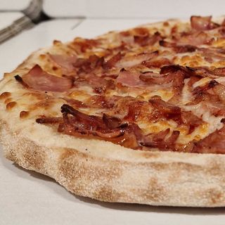 Pizza Bacon Crispy Bbq (Familiar)