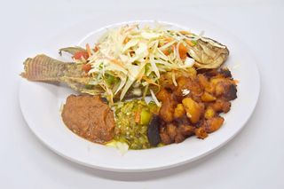 Alloco au Poisson Frit