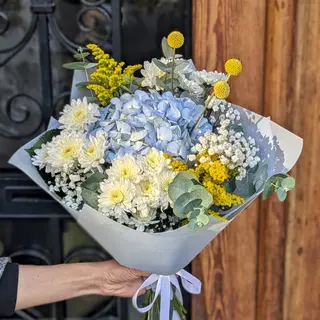 Golden Meadow - Hortensias Camomila & Eucalipto Que Roban Sonrisas