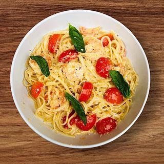 Паста з креветками(300г)