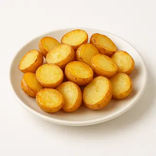 Patatas con ajo y hierbas