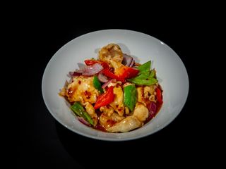 110V. Pollo Con Verduras