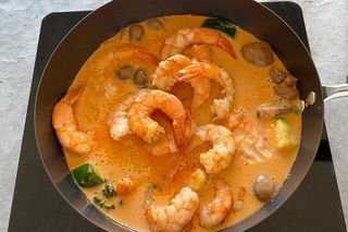 Gambas korma