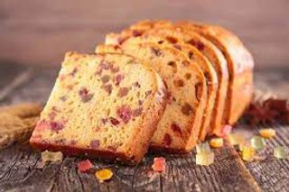Fresh Dry Fruit cake slice