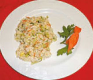 Riso con verdure alla piastra