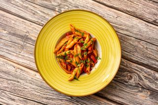 Penne Arrabiata cu legume