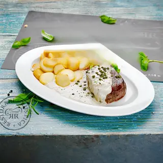 Beefsteak s pekarskim krumpirom