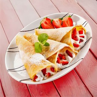 Crêpe Nutella & Fruits Frais & Chantilly