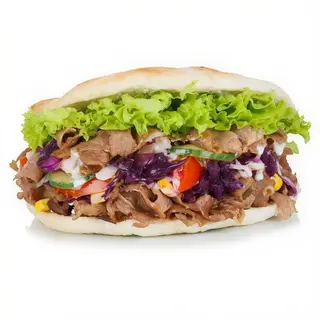 Kebab Corderito Solo Carne