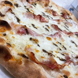 Pizze al pezzo - bufala e bacon