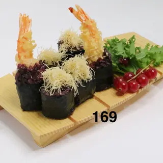 169. Hosso black tempura gamberi