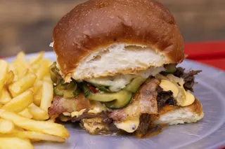 Beef bacon monster.
