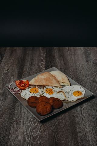 Falafel eggs