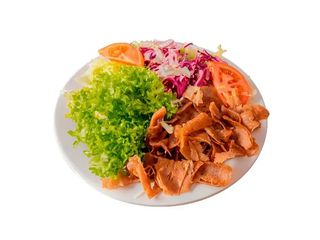 Plato Carne Y Ensalada