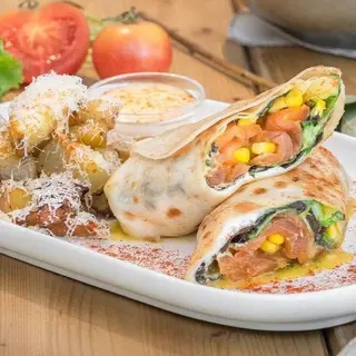 Wrap de salmón