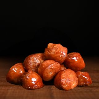 Dados de chorizo picante