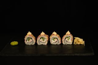 Филаделфия хрупкава скарида 4 бр.  100 гр.