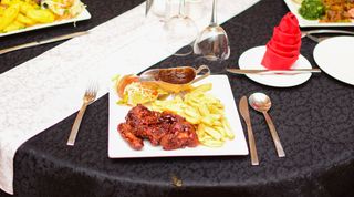 Marinated grilled chicken 1/2