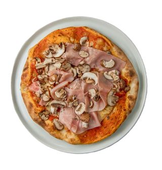 Prosciutto e funghi