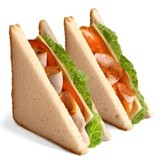 Сэндвич с лососем