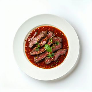 199. Manzo con salsa piccante